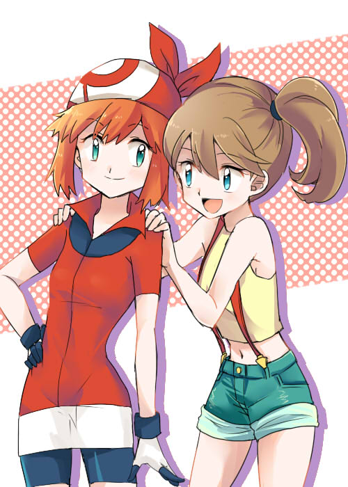 may and misty (pokemon and 1 more) drawn by yamakei3811