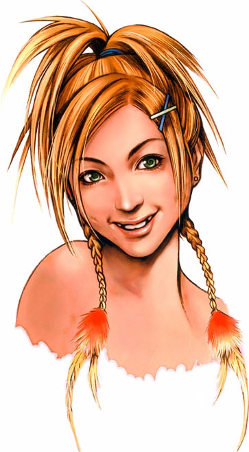 rikku (final fantasy and 1 more) drawn by nomura_tetsuya