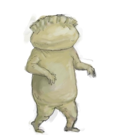 gyoza man (dorohedoro) drawn by yamada_(tori_bird)