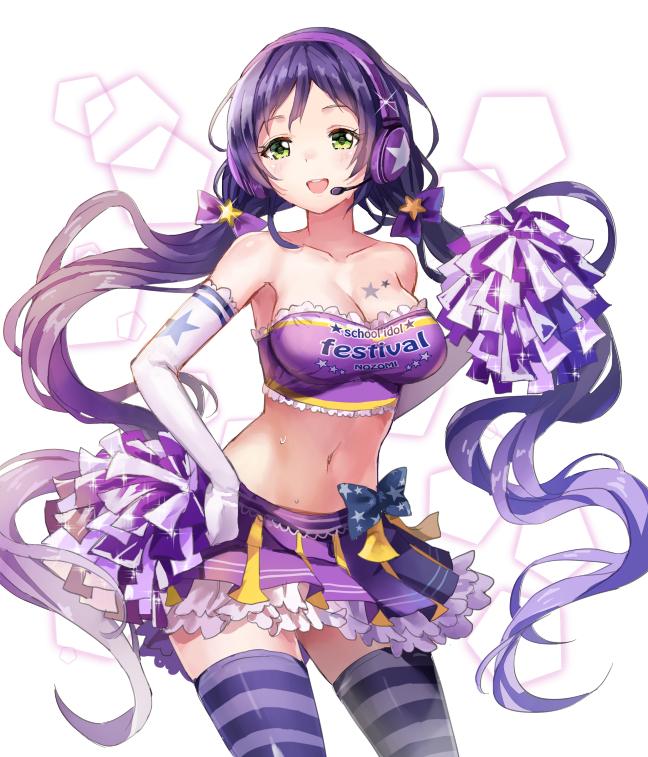 tojo nozomi (love live! and 2 more) drawn by 77gl