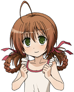 iwanaga shouko (tasogare no sinsemilla) drawn by maso_(ascii_art)