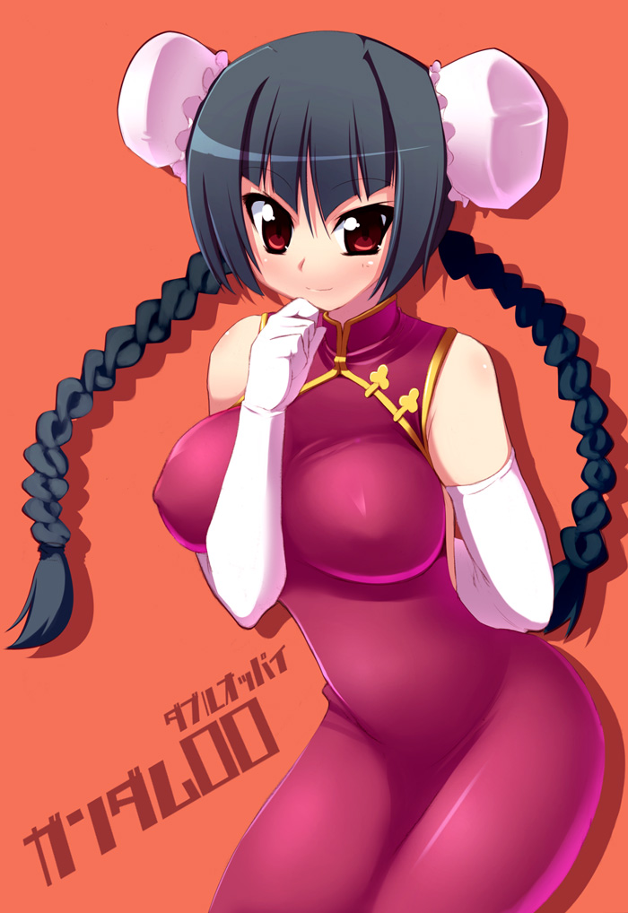 wang liu mei (gundam and 1 more) drawn by hoppege