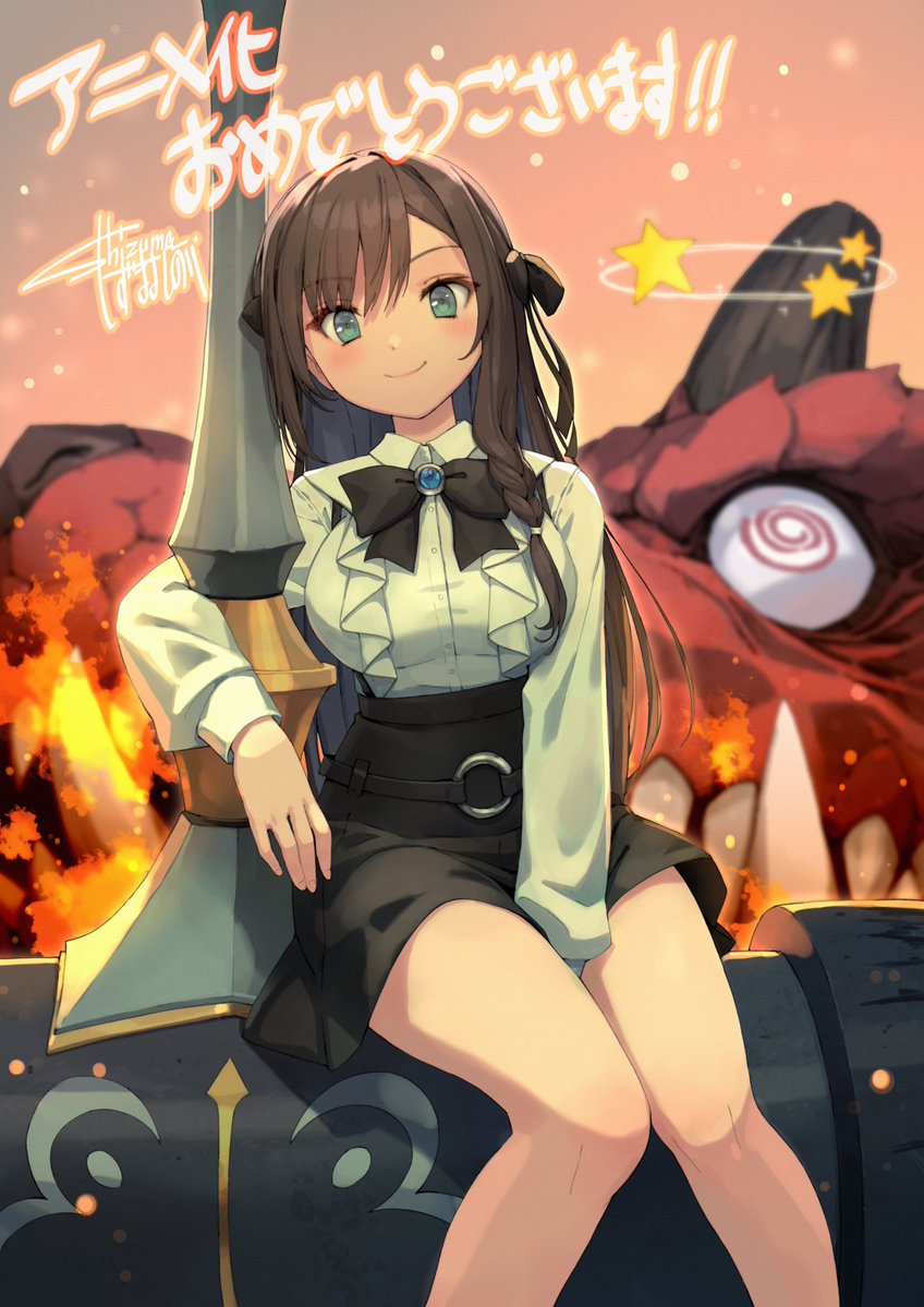 alina clover (guild no uketsukejou desu ga zangyou wa iya nanode boss wo solo toubatsu shiyou to omoimasu) drawn by shizuma_yoshinori