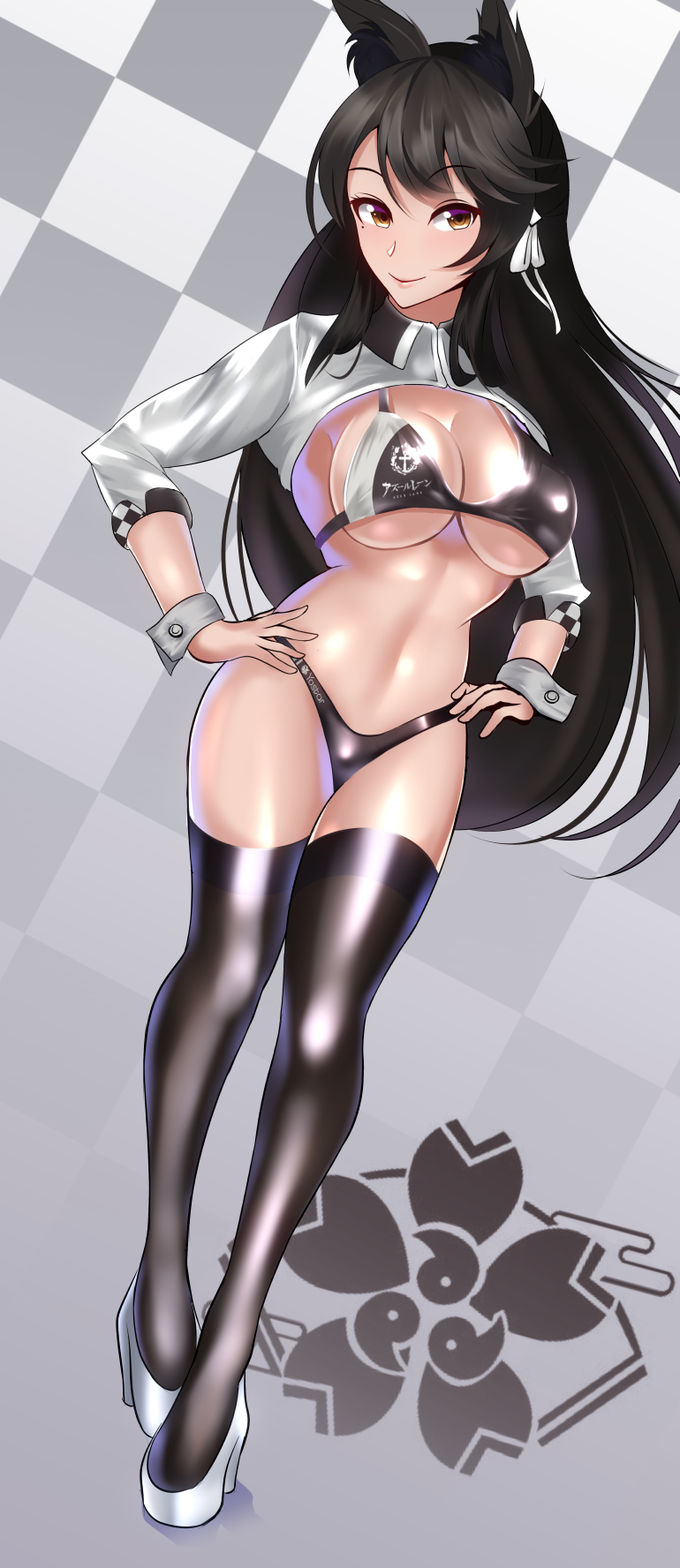 atago (azur lane) drawn by volyz