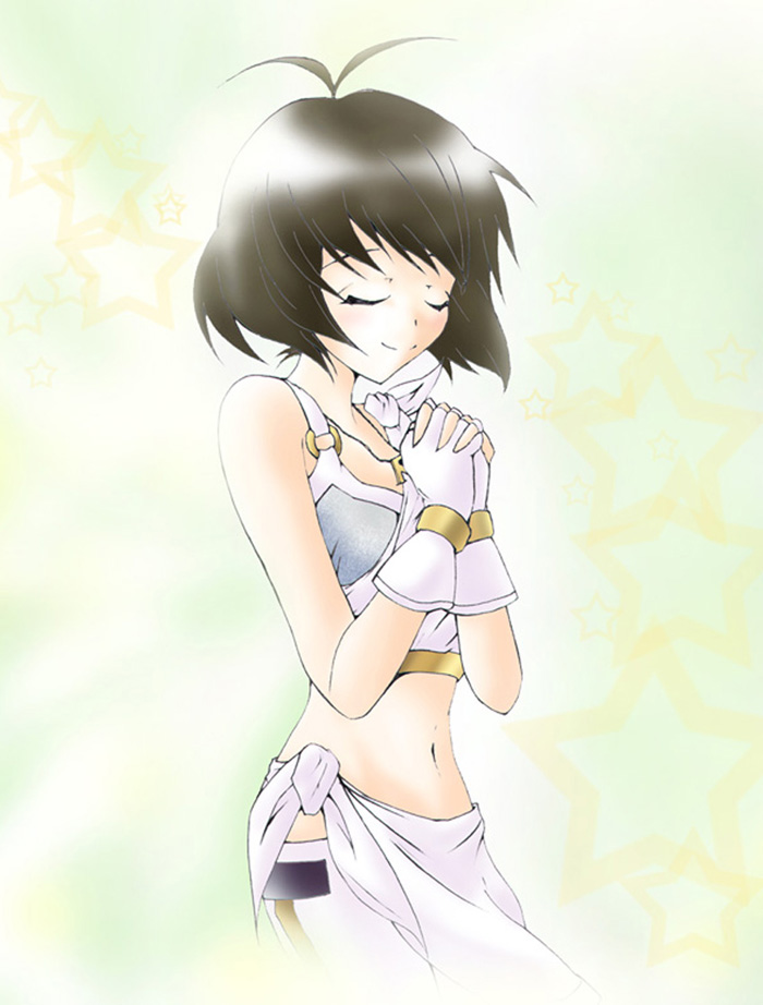 akizuki ryo (idolmaster and 1 more) drawn by inui_nui