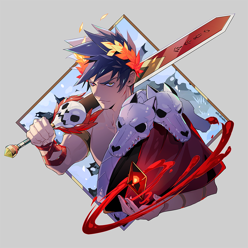 zagreus (hades and 1 more) drawn by ottonttn