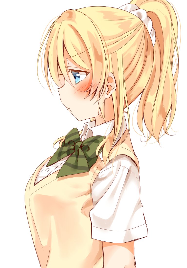 ayase eli (love live! and 1 more) drawn by mogu_(au1127)