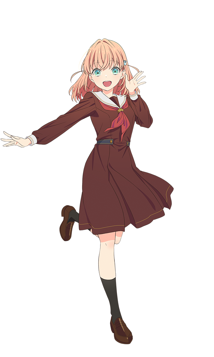hinoshita kaho (love live! and 1 more) drawn by iizuka_haruko