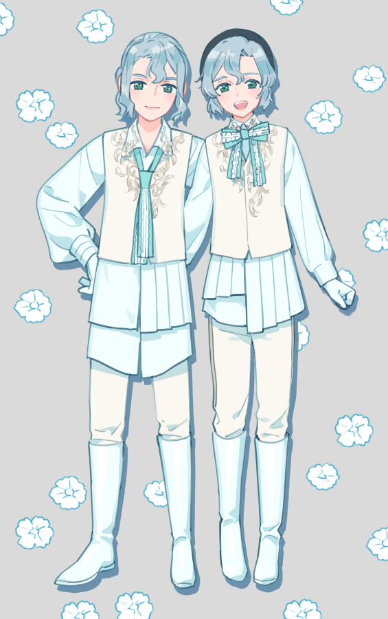ivan alexandrovich romano and eugene alexandrovich romano (oushitsu kyoushi heine) drawn by ayuming