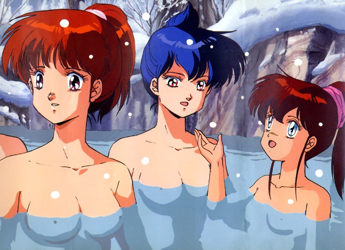 anice farm, mory ranghold, and katsura miki (chouon senshi borgman)