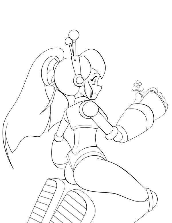 roll and hyper roll (mega man and 1 more) drawn by atomictiki