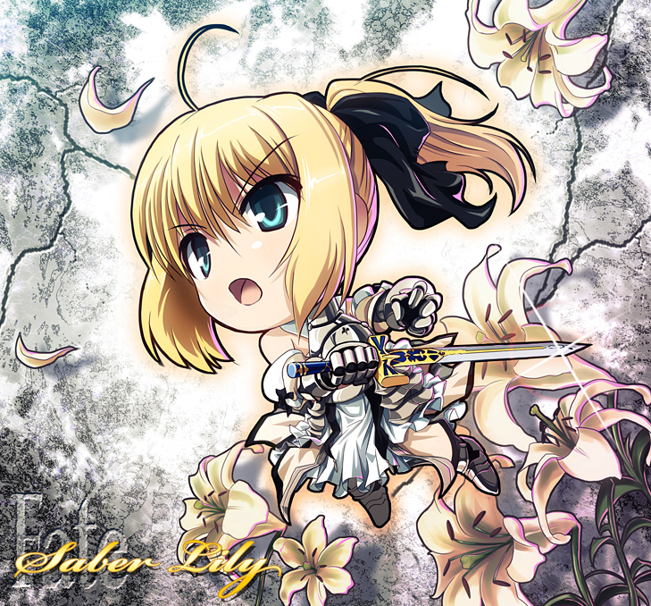 artoria pendragon and saber lily (fate and 1 more) drawn by yone