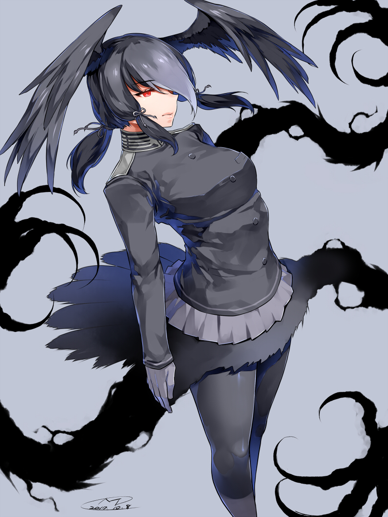 yatagarasu (kemono friends) drawn by mitsuba_minoru