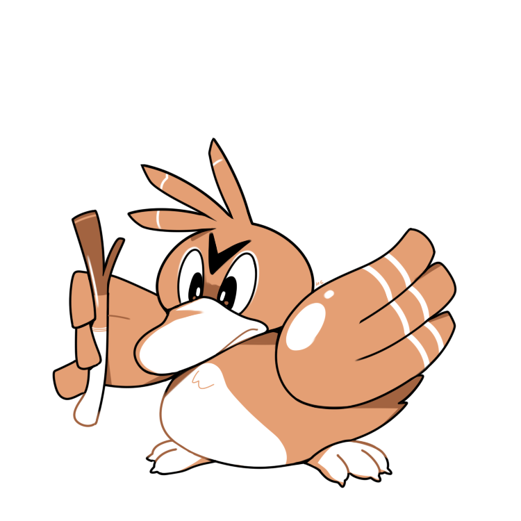 farfetch'd (pokemon and 1 more) drawn by rumwik