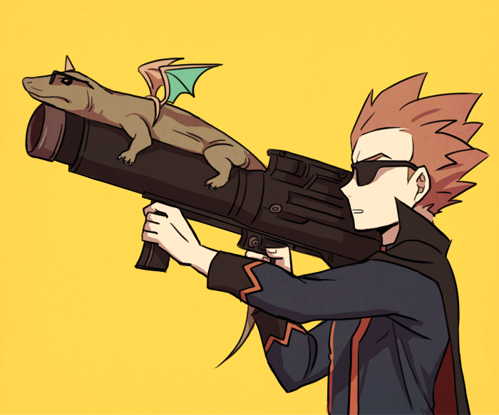 lance (pokemon and 1 more) drawn by ssalbulre