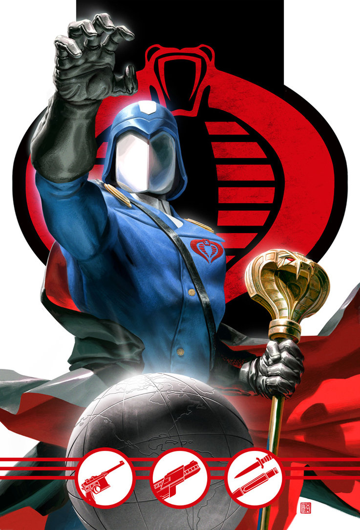 cobra commander (g.i. joe and 1 more) drawn by fabian_monk