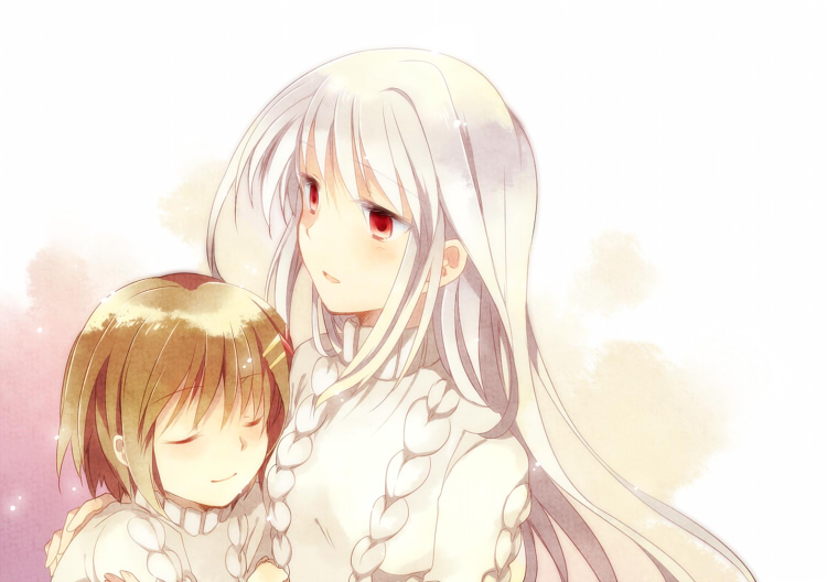 yagami hayate and reinforce (lyrical nanoha and 2 more)