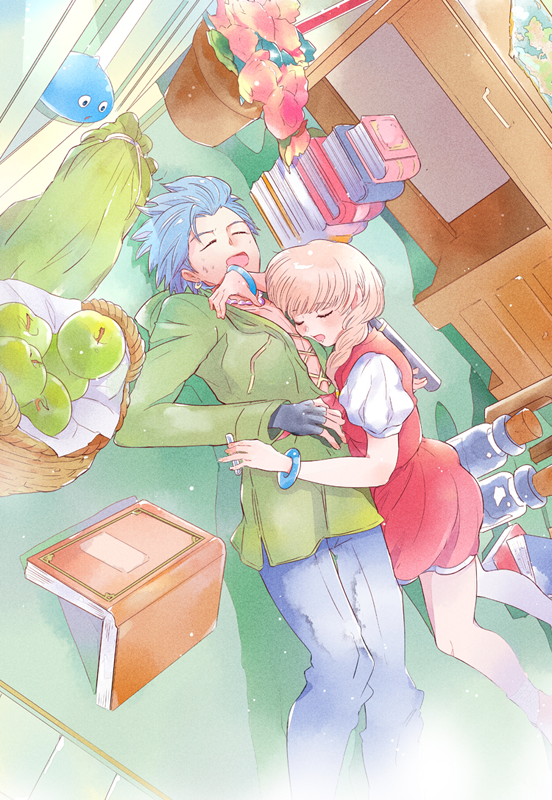 camus and veronica (dragon quest and 1 more) drawn by yanagihara_yume