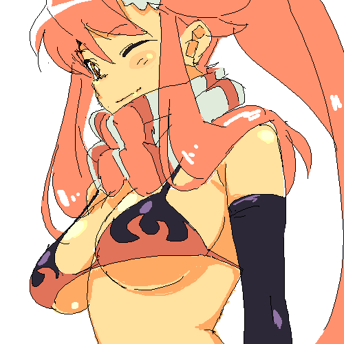 yoko littner (tengen toppa gurren lagann) drawn by tarou2