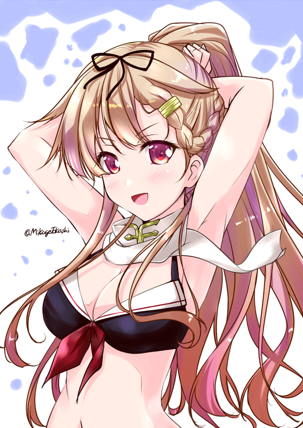 yuudachi and yuudachi kai ni (kantai collection) drawn by mikage_takashi
