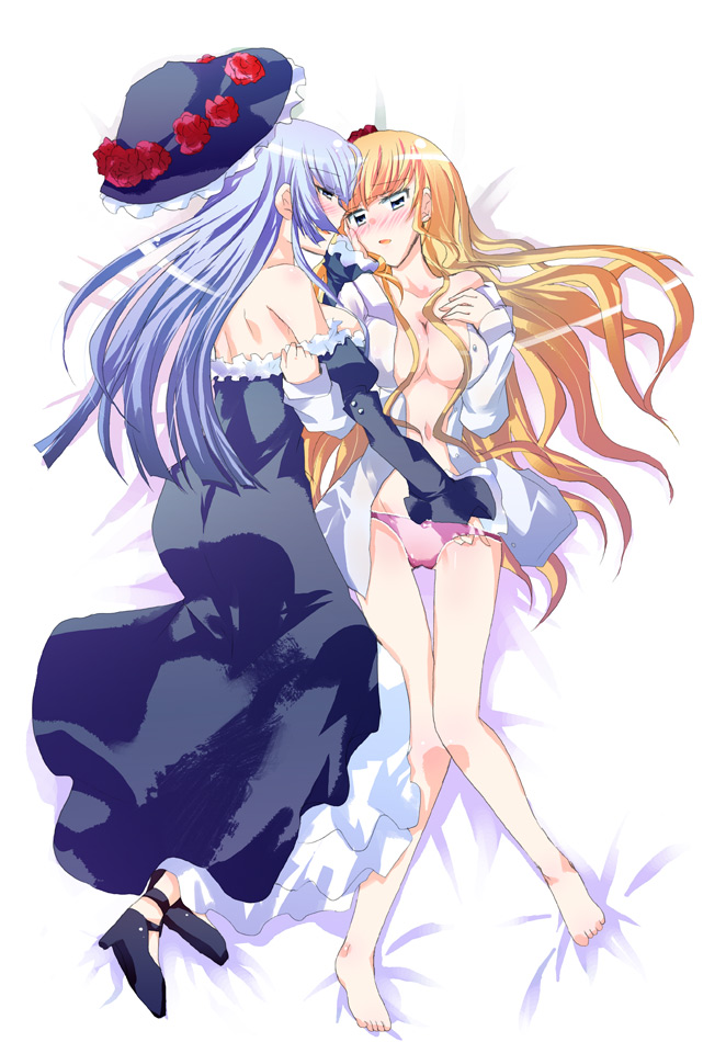 beatrice and virgilia (umineko no naku koro ni) drawn by kuriyuzu_kuryuu