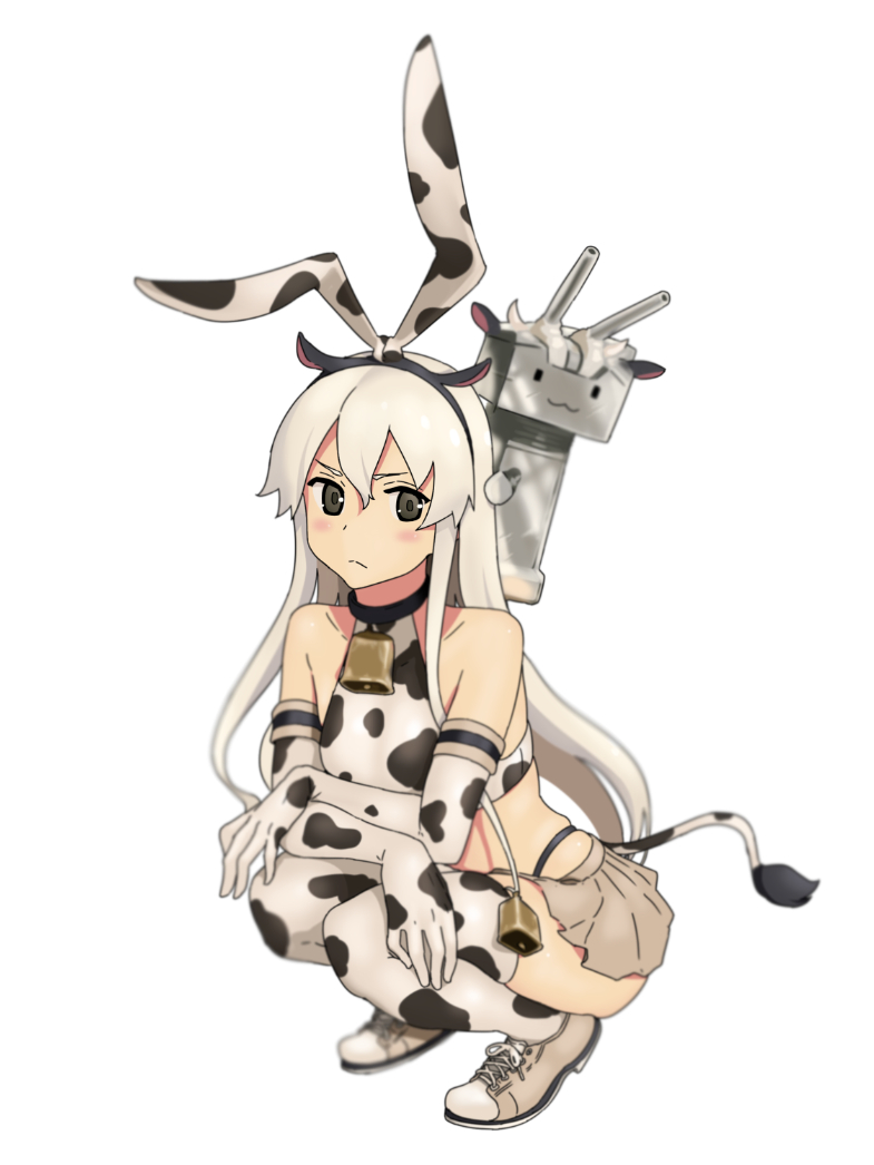 shimakaze and rensouhou-chan (kantai collection) drawn by onsen_nakaya