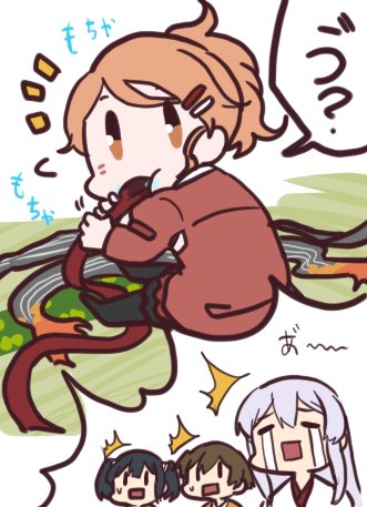 shoukaku, souryuu, hiryuu, and aquila (kantai collection) drawn by betchan