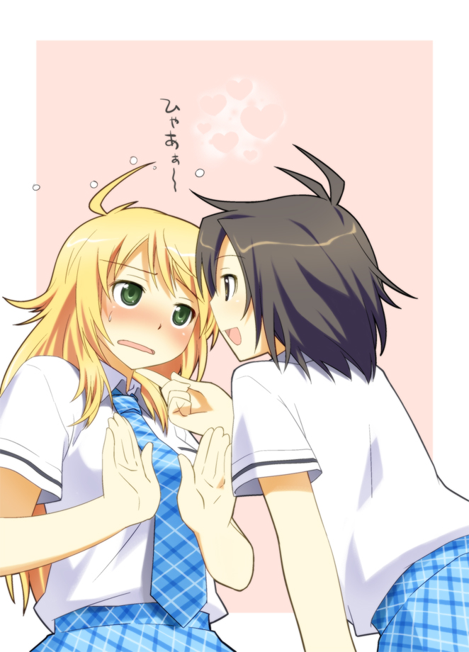 hoshii miki and kikuchi makoto (idolmaster and 1 more) drawn by umekichi