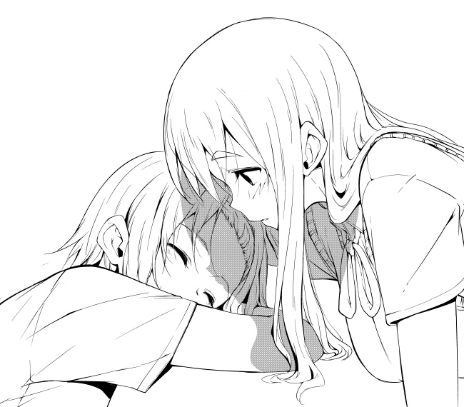 tainaka ritsu and kotobuki tsumugi (k-on!) drawn by hamao