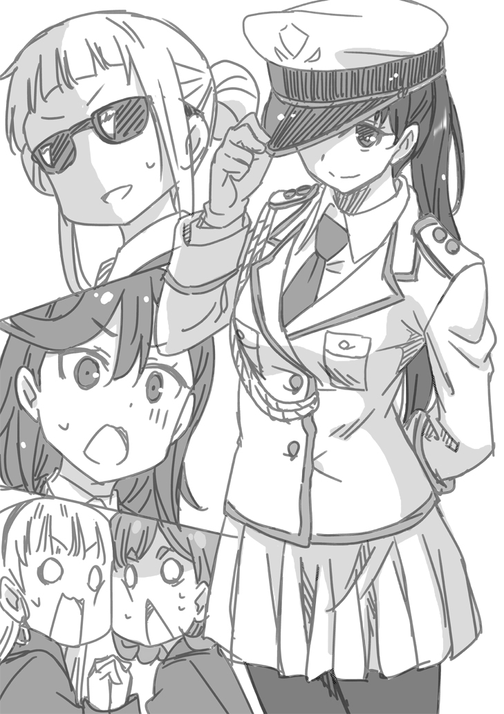 shibuya kanon, heanna sumire, tang keke, arashi chisato, and hazuki ren (love live! and 1 more) drawn by marugoshi_teppei