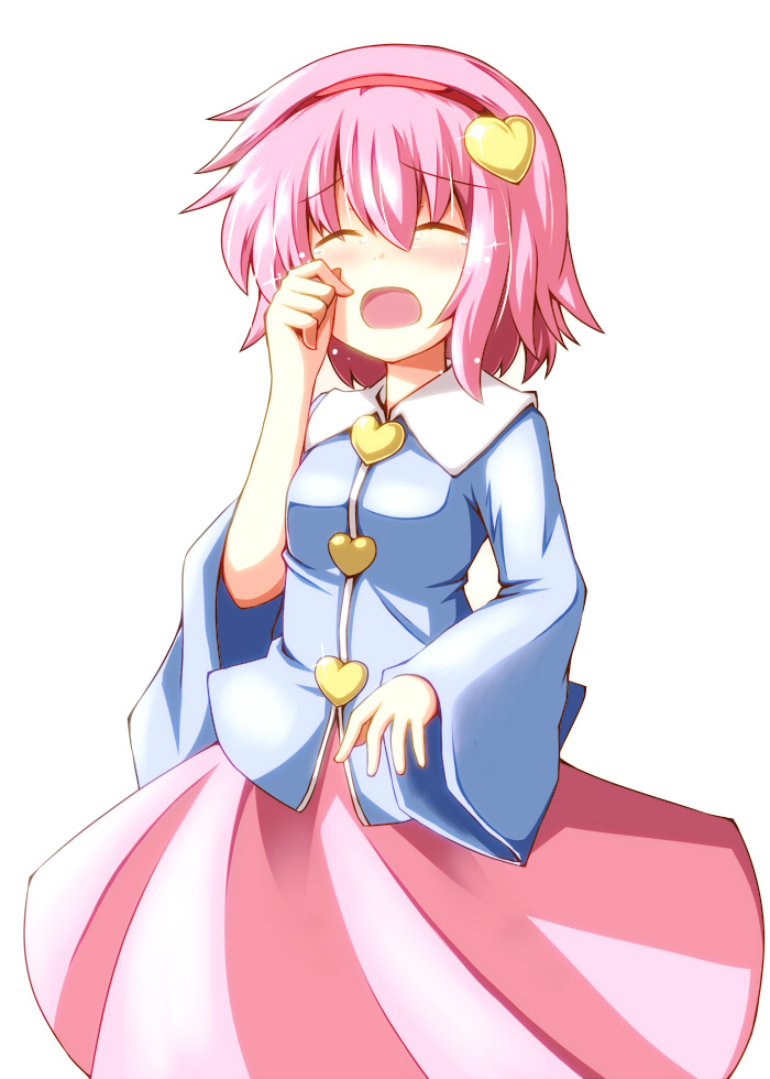 komeiji satori (touhou) drawn by ominaeshi_(takenoko)