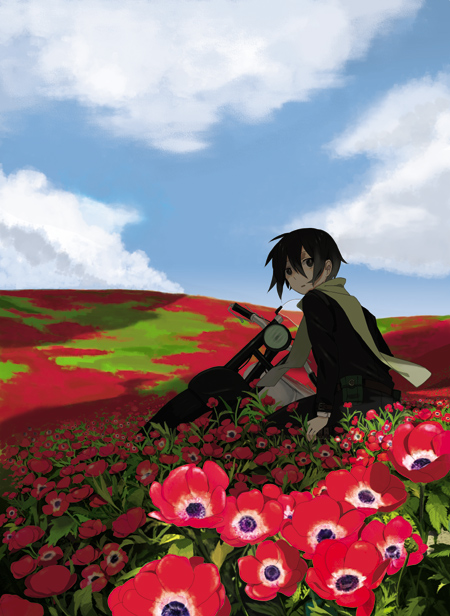kino and hermes (kino no tabi) drawn by achi_dyna