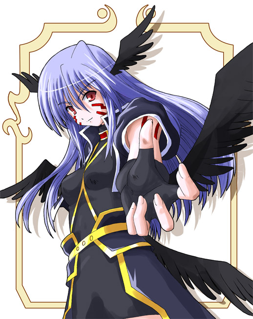 reinforce (lyrical nanoha and 2 more) drawn by yone