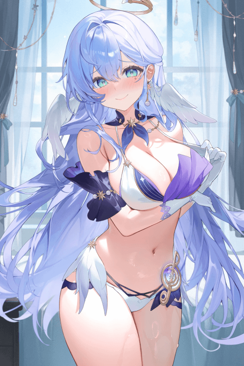 robin (honkai and 1 more) drawn by machi_(machi0910)
