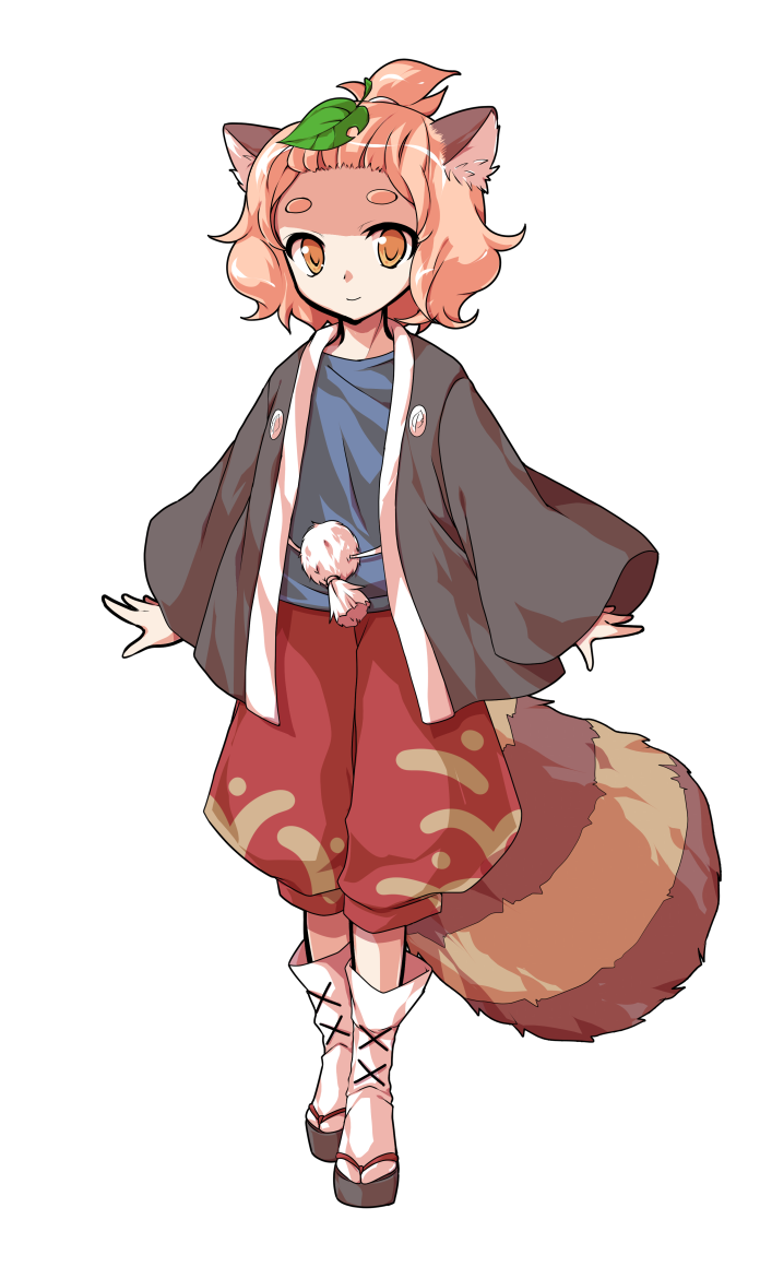 tanuki mob and topknot tanuki (touhou) drawn by dairi