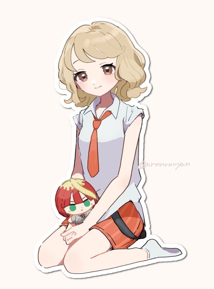 mela (pokemon and 1 more) drawn by eneko_(olavcnkrpucl16a)