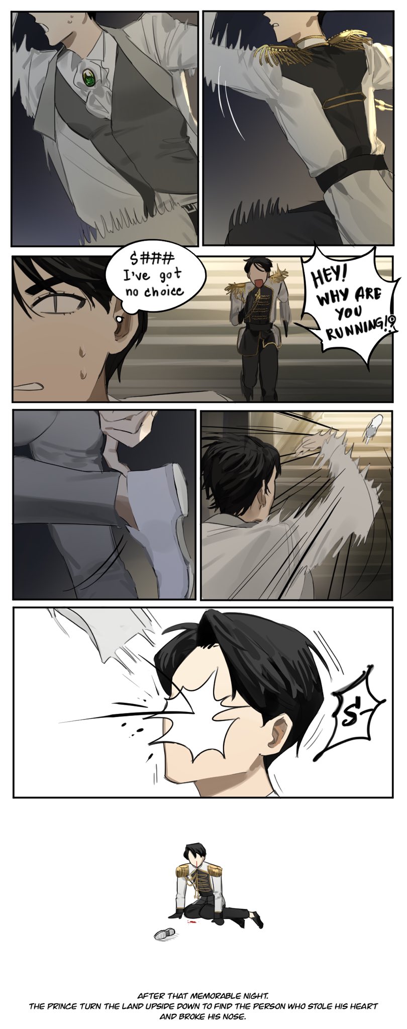 kim dokja, yoo joonghyuk, and cinderella (omniscient reader's viewpoint and 1 more) drawn by ssssyoon