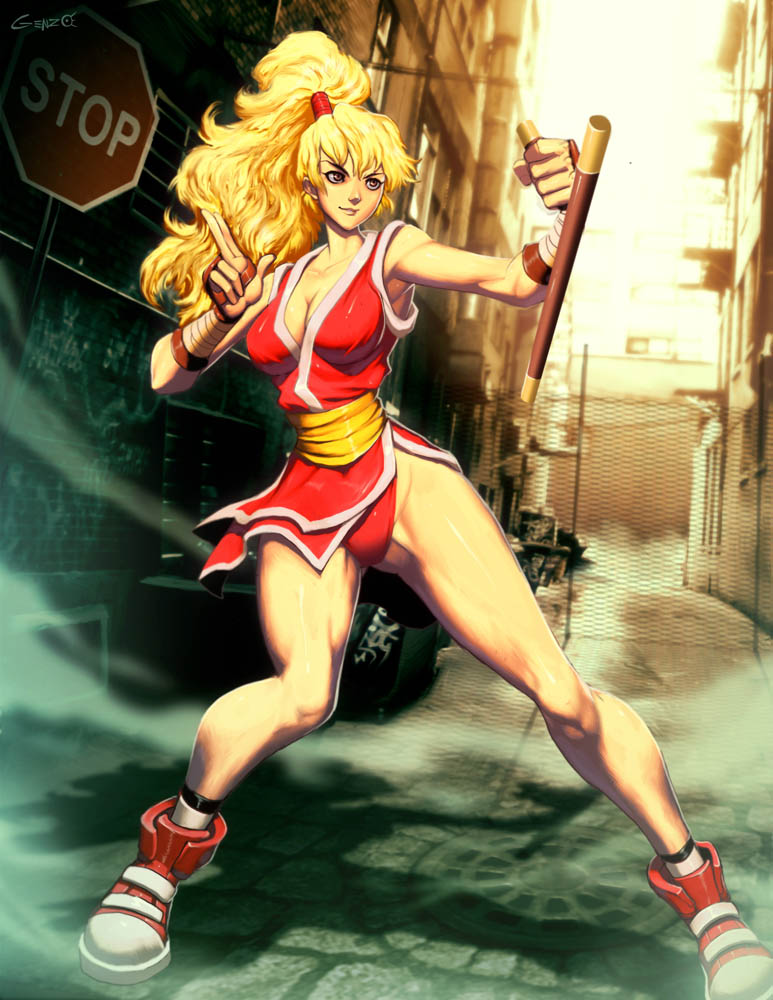 genryuusai maki (final fight) drawn by genzoman