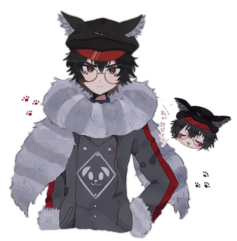 zilch alexander (master detective archives: rain code) drawn by mikomi_(90m5x)