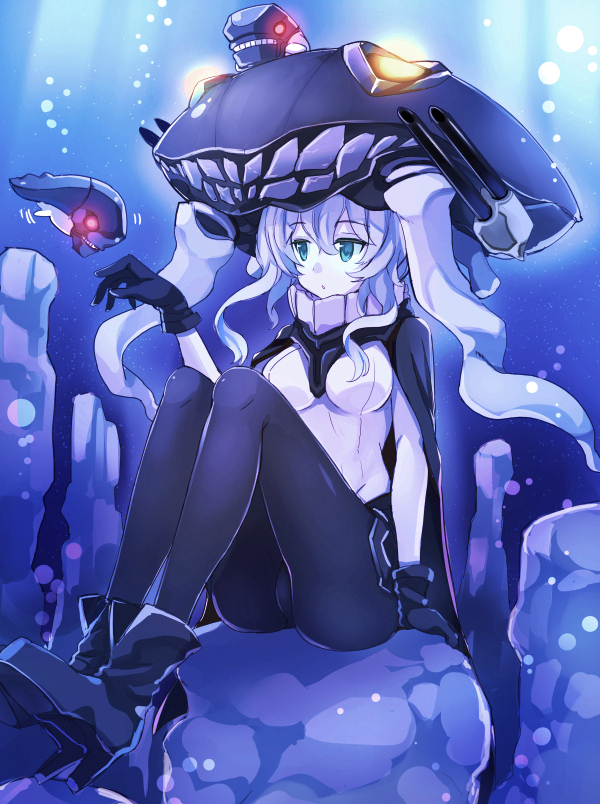 wo-class aircraft carrier (kantai collection) drawn by mirai_denki