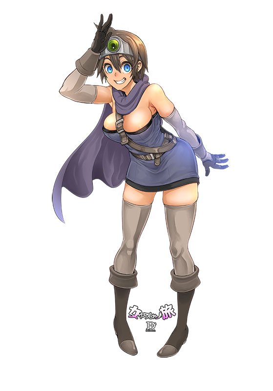 roto and heroine (dragon quest and 1 more) drawn by shindol