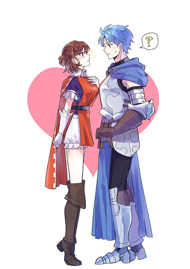 alain and melisandre (unicorn overlord) drawn by yk_rkgk8
