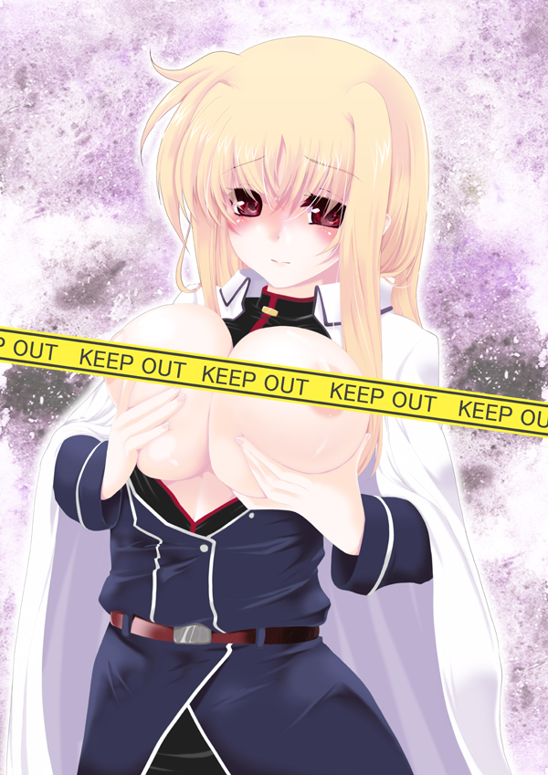 fate testarossa (lyrical nanoha and 1 more) drawn by frapowa