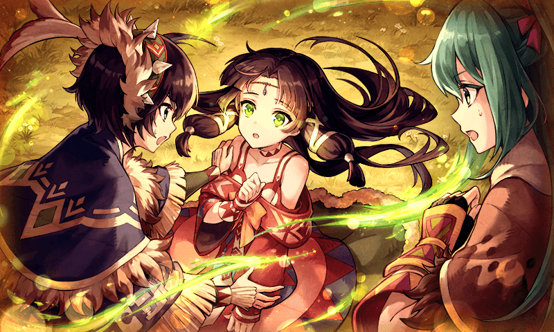 tina, tamis, and mocca (ta ga tame no alchemist)