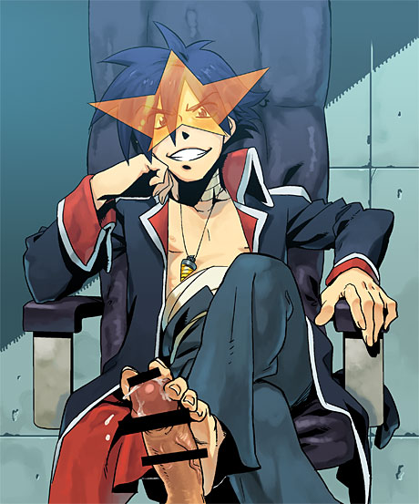 simon (tengen toppa gurren lagann) drawn by jirou_(ever)