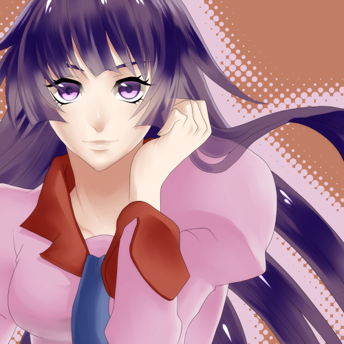 senjougahara hitagi (monogatari and 1 more) drawn by byakuya_kaien