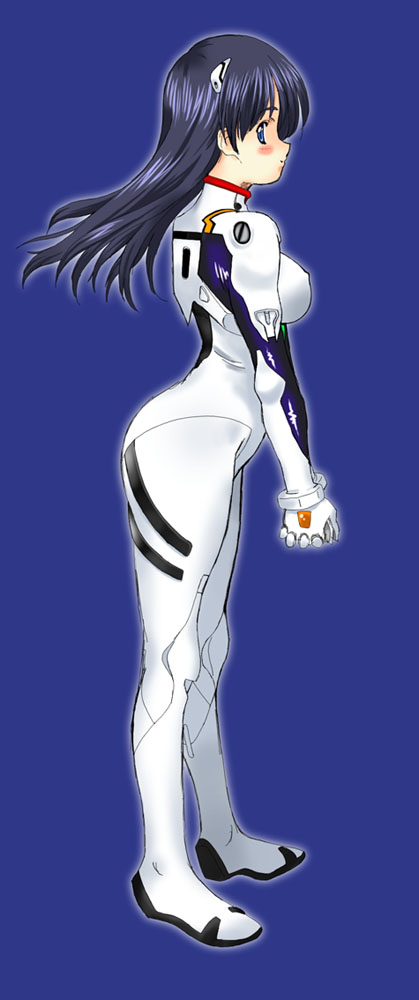 ayanami rei and yukino sayuri (original and 1 more) drawn by kamia_(not_found)