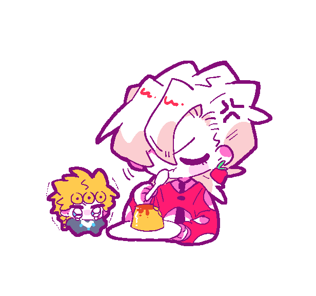 giorno giovanna and pannacotta fugo (jojo no kimyou na bouken and 1 more) drawn by moko_(mewmew)
