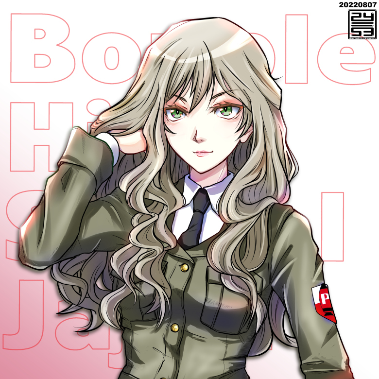 jajka (girls und panzer and 1 more) drawn by nishi_itsumi