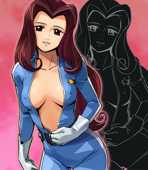 hoshikawa mutsumi (ultra series and 1 more) drawn by haruyama_kazunori